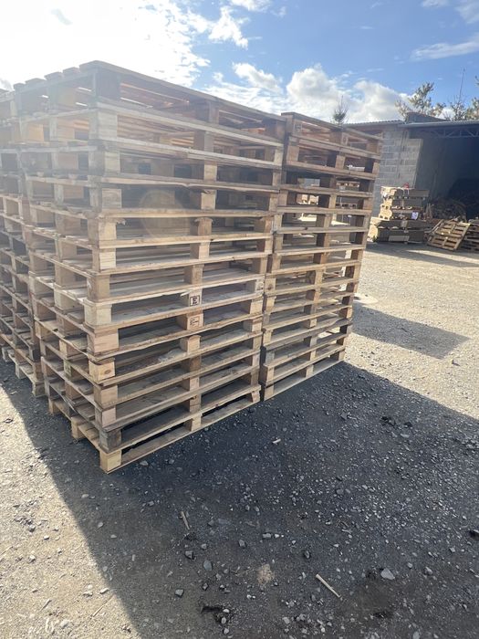 Palety jednorazowe 120x80 okolo 60 sztuk