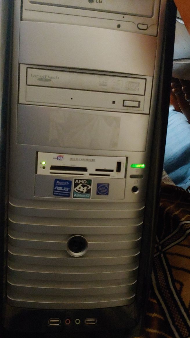 Системний блок, комп'ютер, Athlon64 X2, windows 7