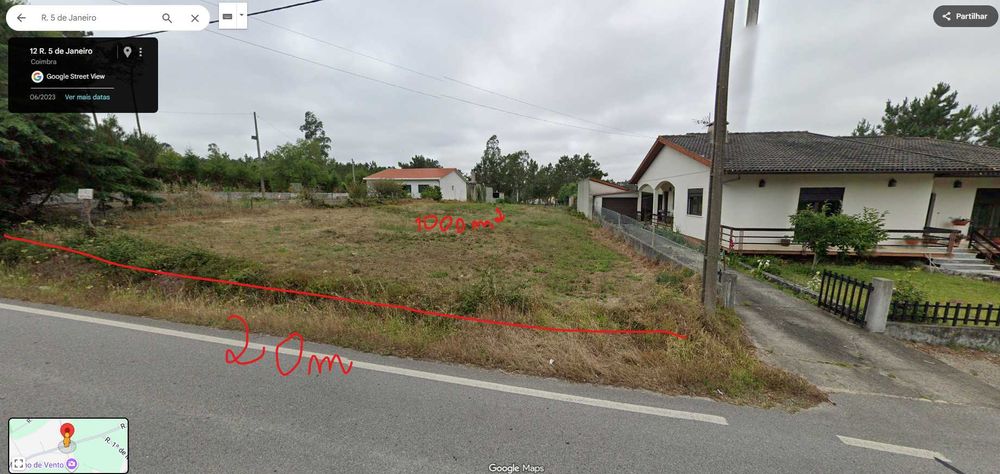 Terreno na Ribas  ( Figueira da Foz)