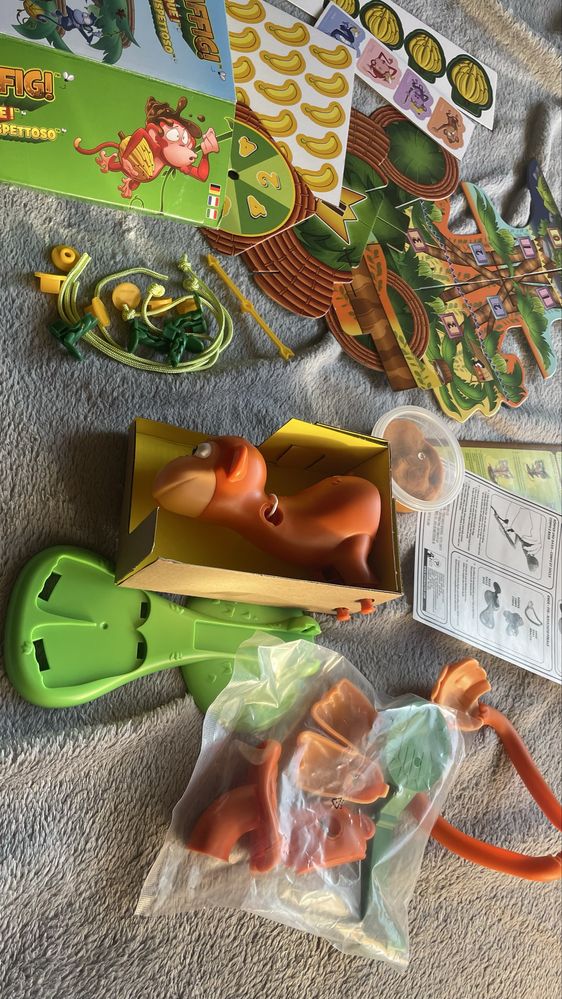 Gra planszowa Spin Master "Po prostu małpa" monkey see monkey poo