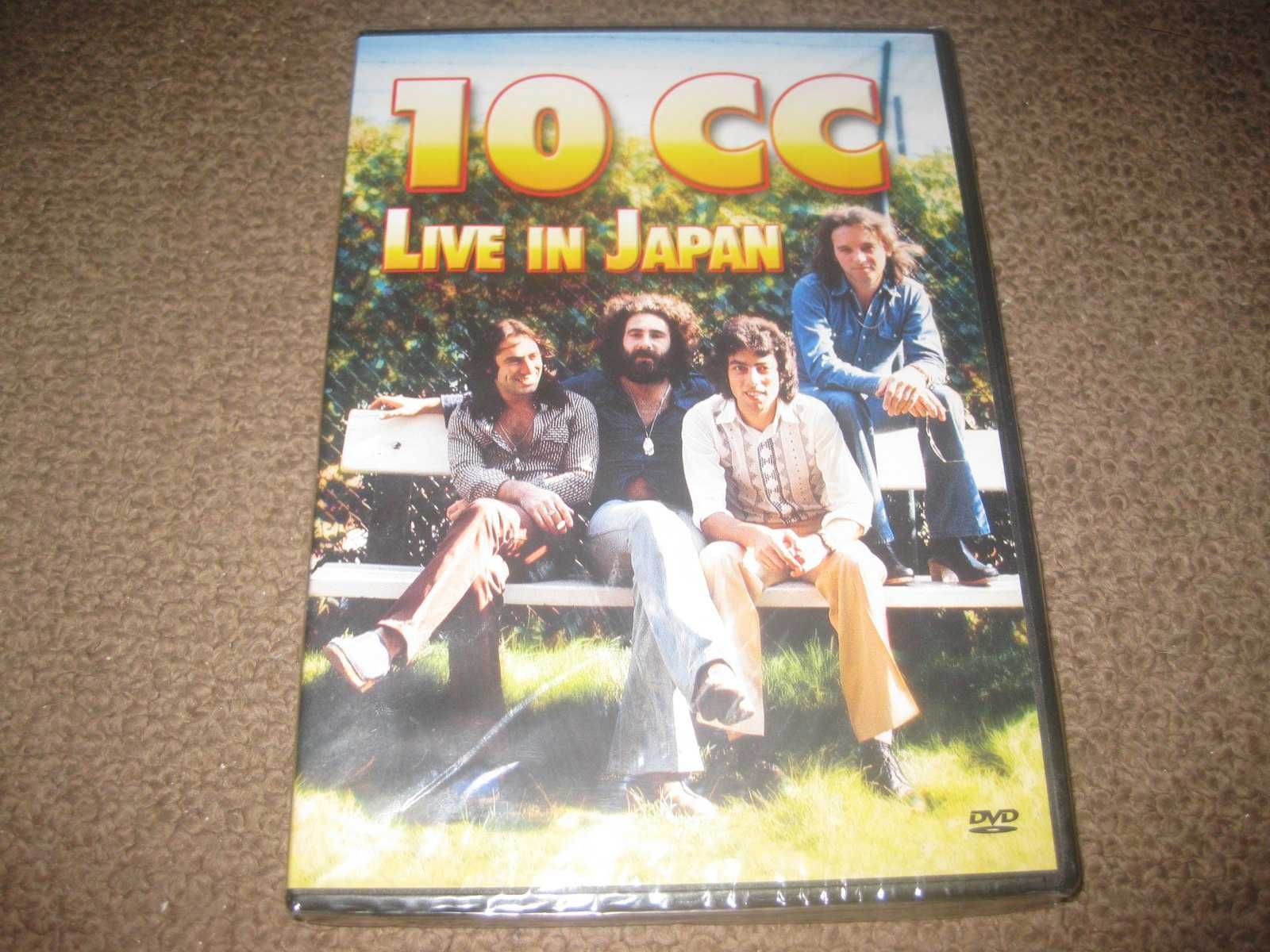 DVD Musical dos 10cc "Live In Japan" Selado!