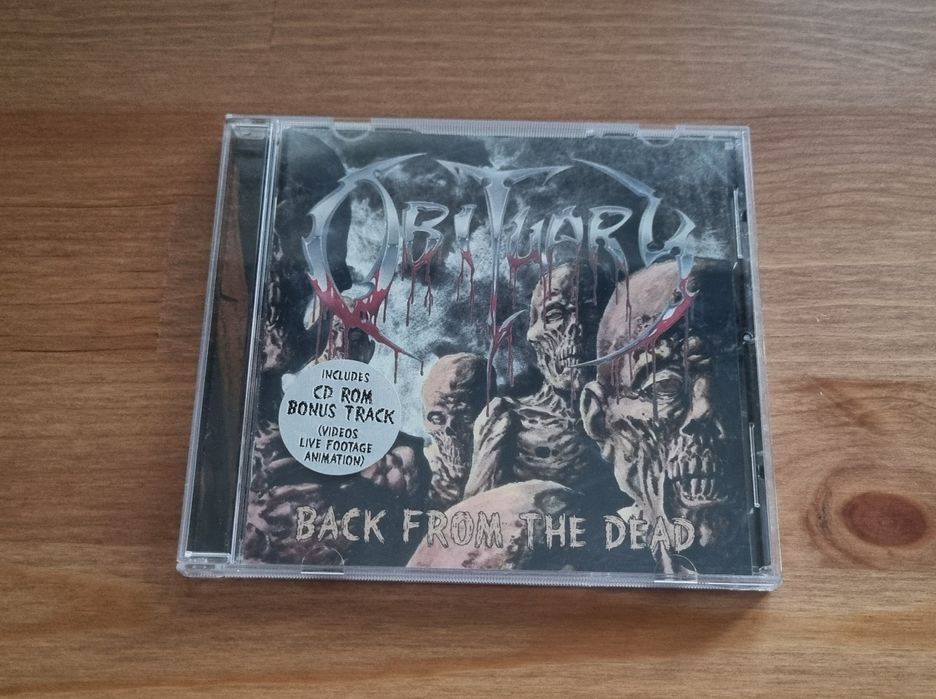 Obituary Back From The Dead CD *MINT* 1997 Videos UNIKAT Jewel Case