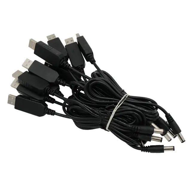 ‼️Є ОПТ‼️Підвищуючий 5в-12в кабель usb перетворювач для модема роутера