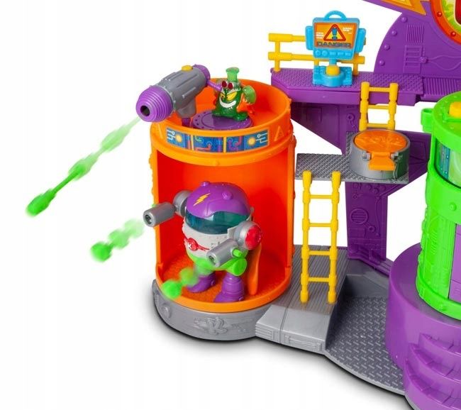 SUPER ZINGS baza wieża laboratorium kazoom profesora K