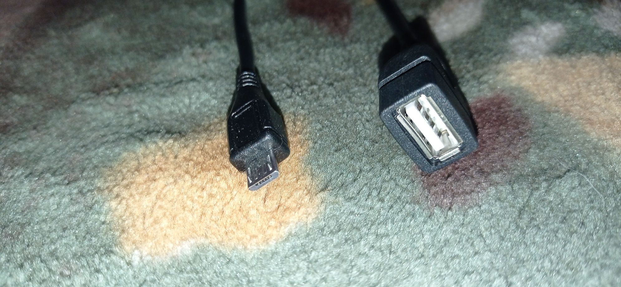 Переходник Defender USB OTG microUSB (M) – USB (F) 8 см