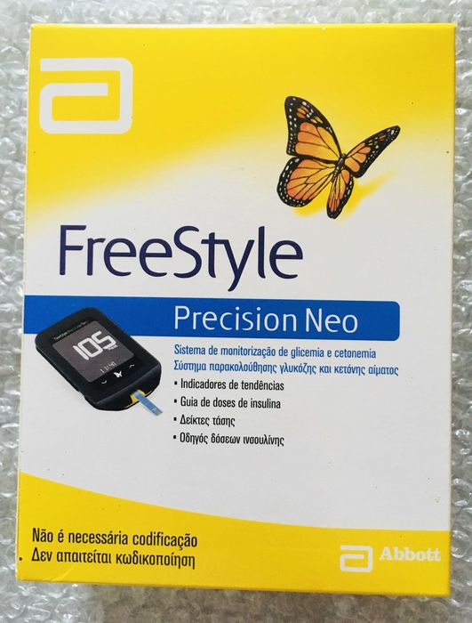 Система контроля уровня глюкозы в крови+FreeStyle Precition Neo -новые