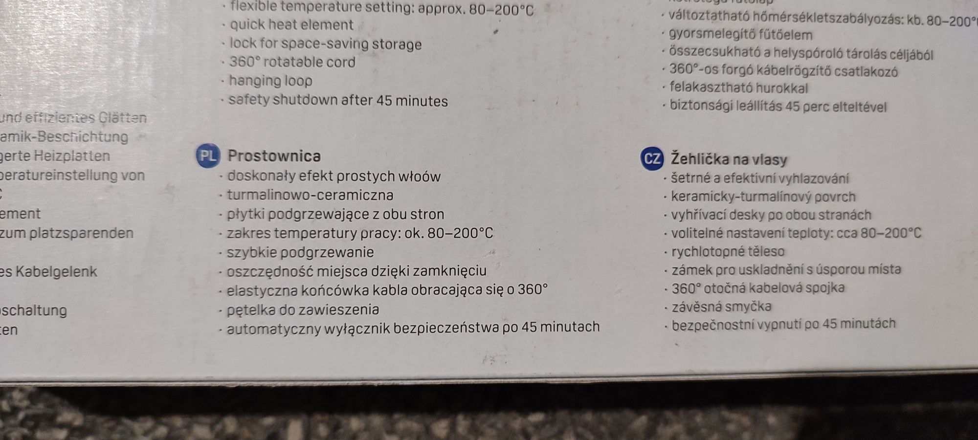 Prostownica ceramiczna ideenwelt