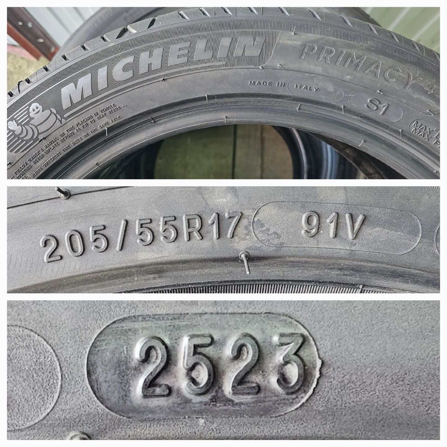 Michelin Primacy 4 205/55r17 91V