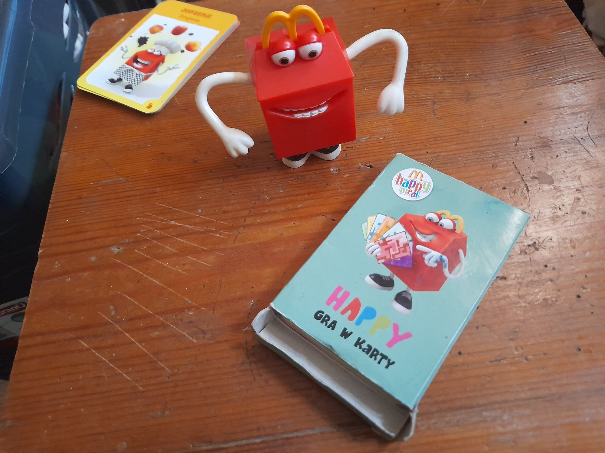 Karty do gry z figurka McDonald