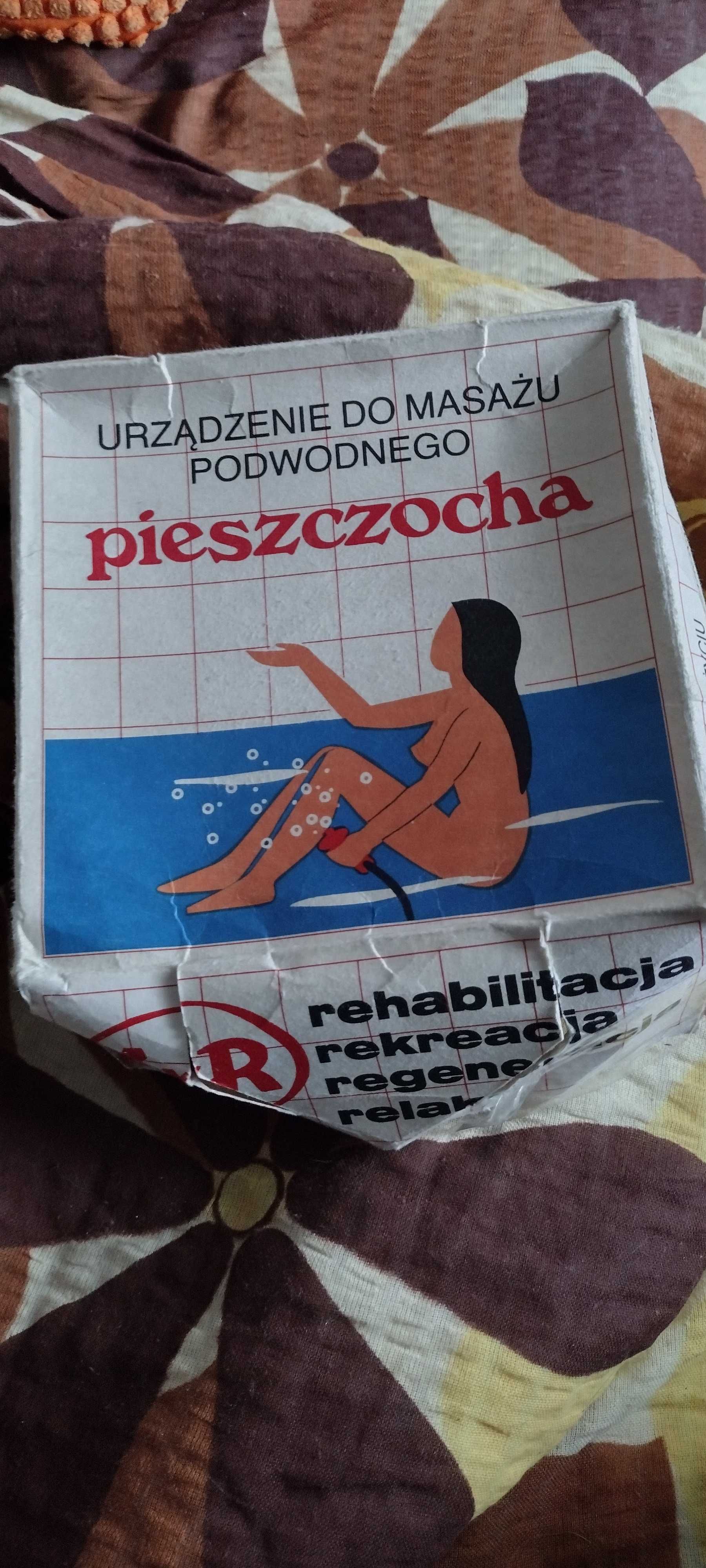 Kolekcjonerskie urządzenie do masażu podwodnego Pieszczocha PRL