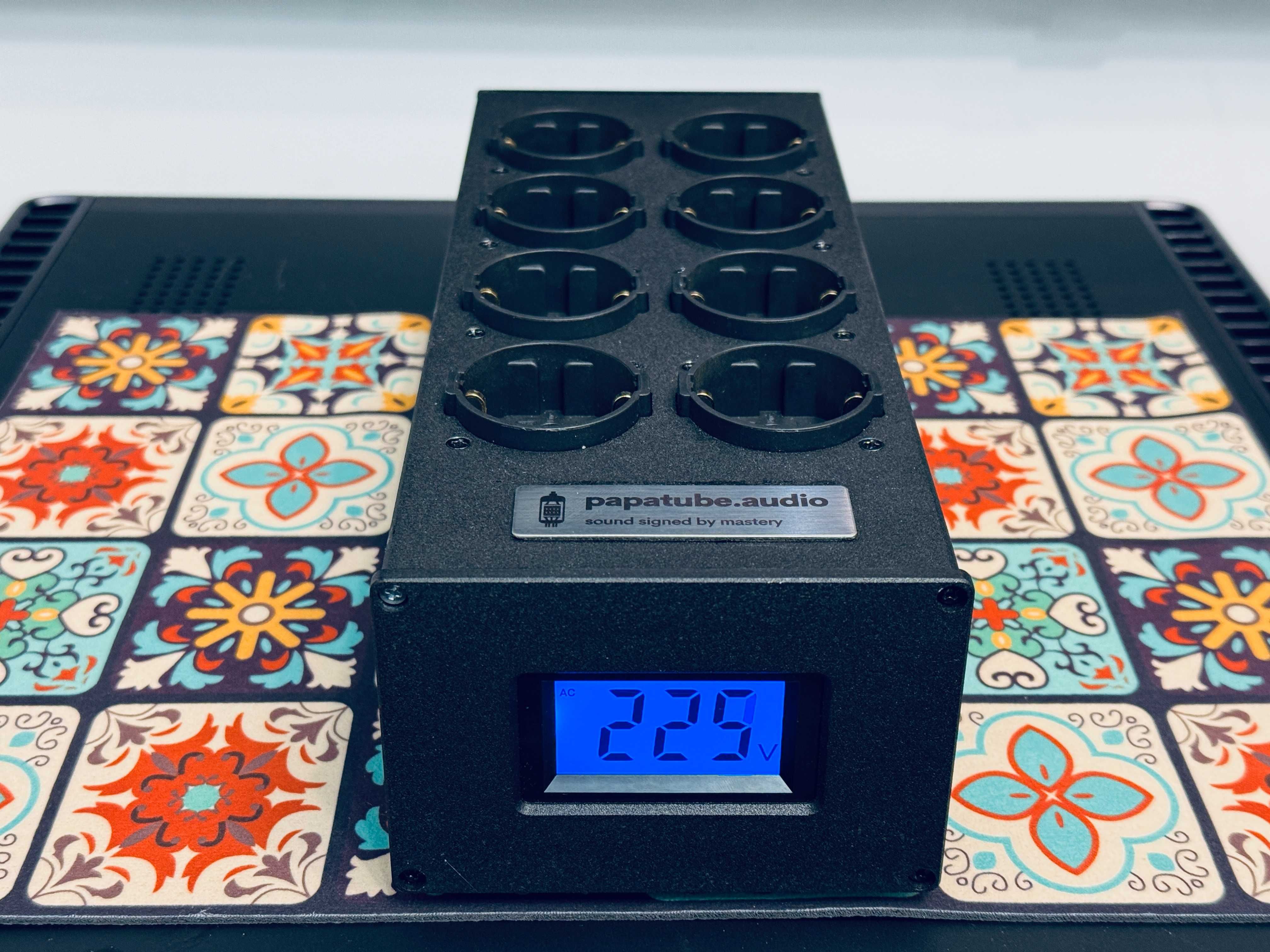 ‼️Летняя распродажа‼️ Hi-Fi Фильтр питания 8 розеток, LCD EMI
