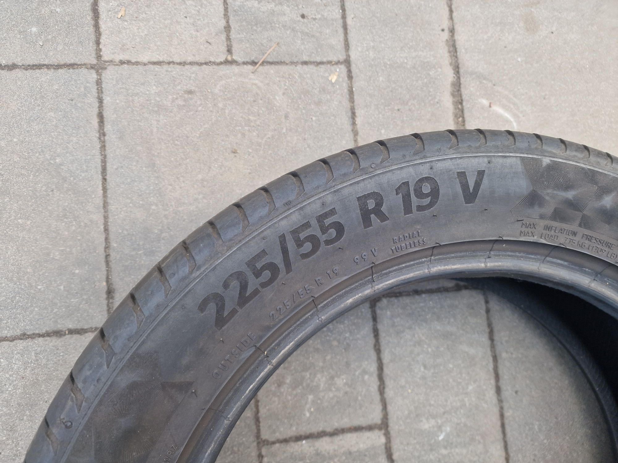 Летняя резина 225/55 R19 Continental Premium 6