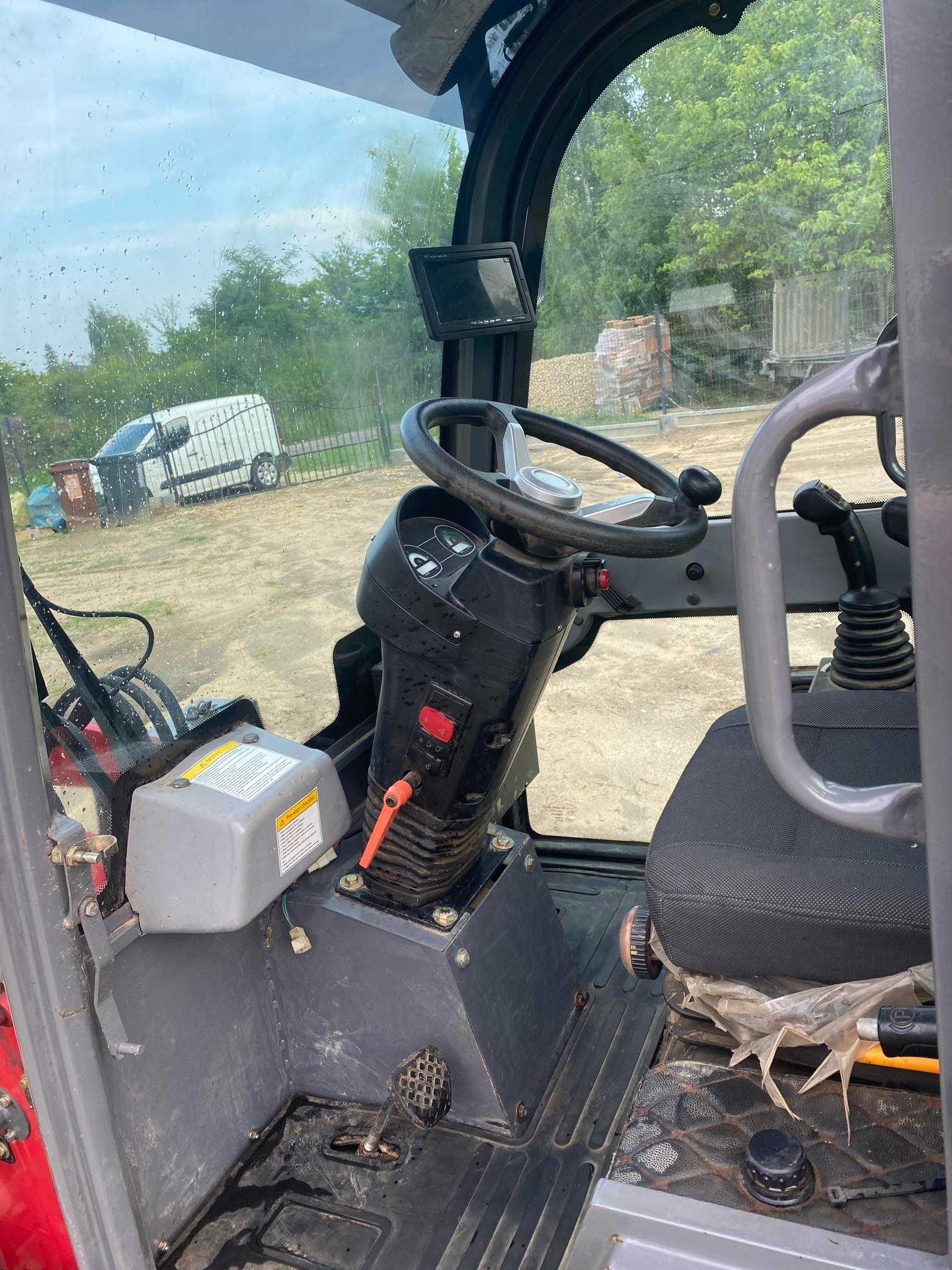 Kingway 811 Mini ładowarka rolnicza udźwig 1000kg 4x4 Jak Nowa Okazja