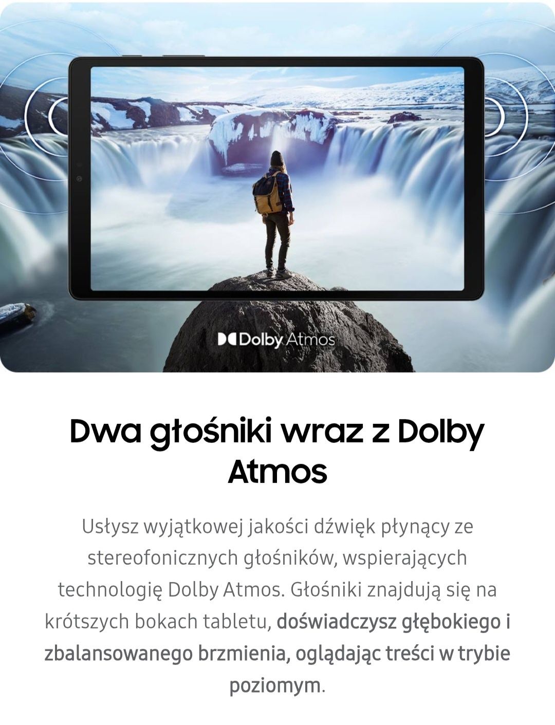 Tablet Samsung Galaxy Tab A7 Lite SM-T220 8,7" 3/32GB Wi-Fi Szary