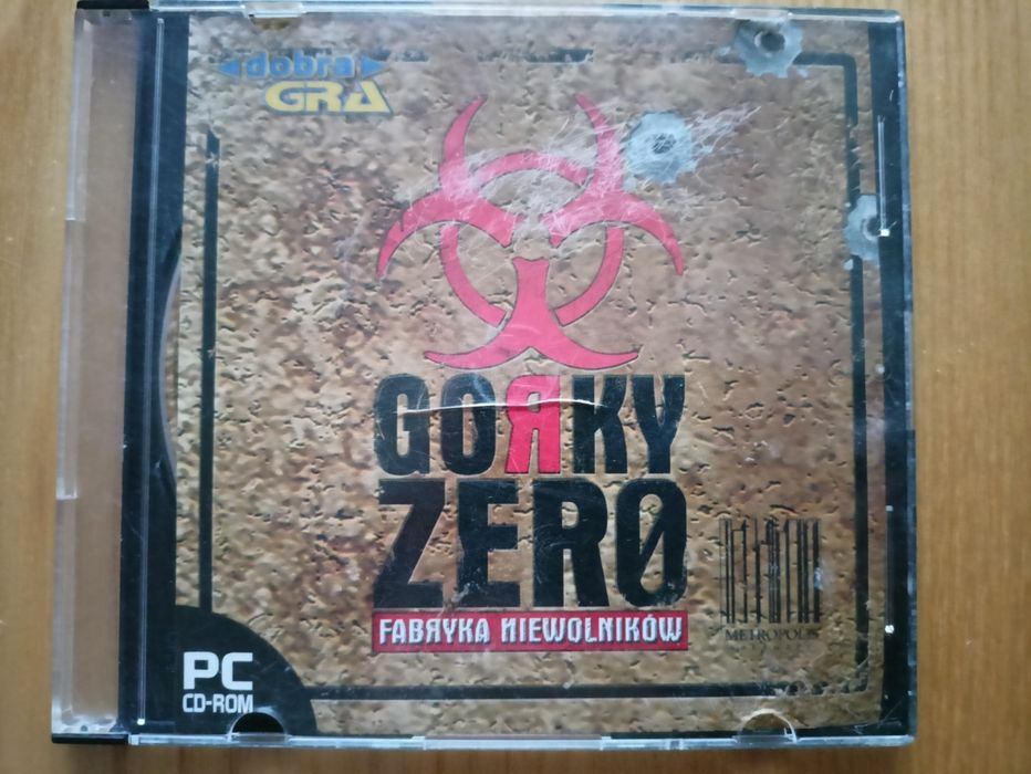 GORKY ZERO Gra komputerowa na płycie CD