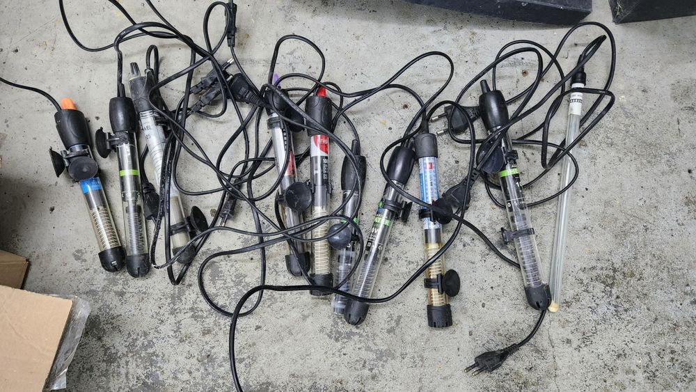 10 grzałek z termostatem sprawne tanio okazja