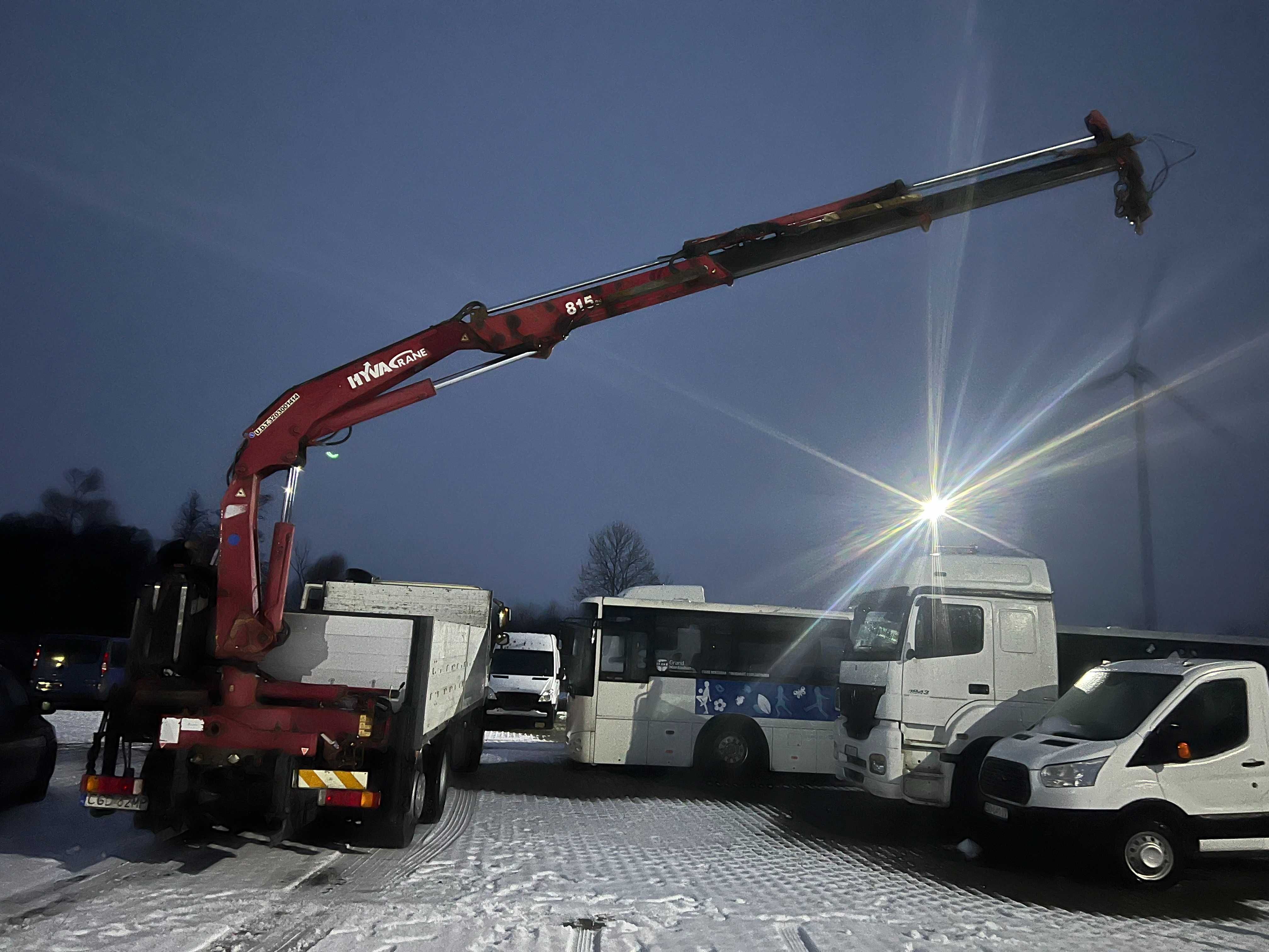 DAF CF 85-410HDS Składany w Z -HYVA V815 z 2007 roku