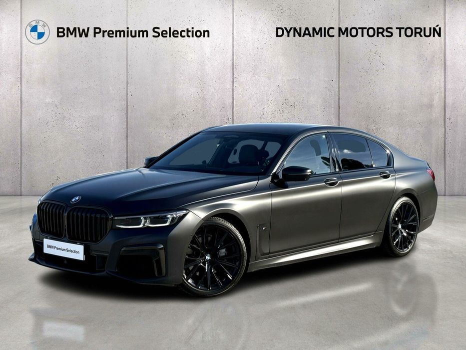 BMW Seria 7 D xDrive Salon Polska oklejona folią fv 23%