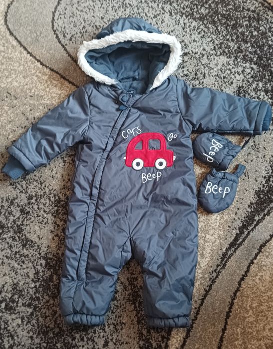 Kombinezon zimowy dla chłopca rozmiar 80