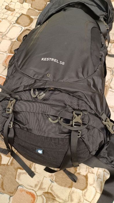 Похідний Рюкзак трекінговий Osprey Kestrel 58 l трекинговый оспрей