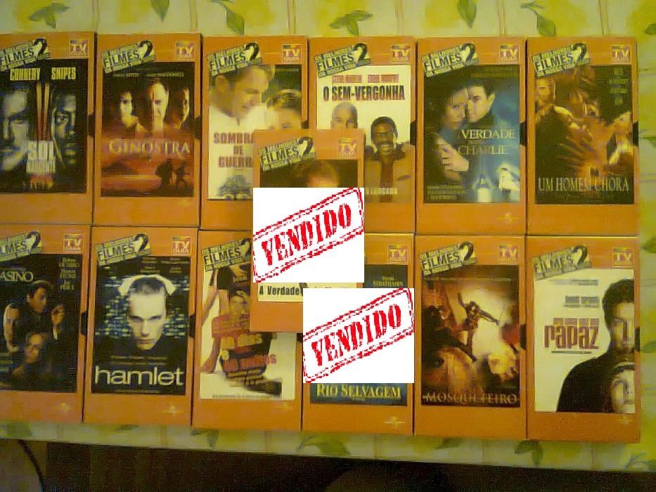 Lote por 5EUR - Colecção VHS - Os Melhores Filmes da Nossa Vida