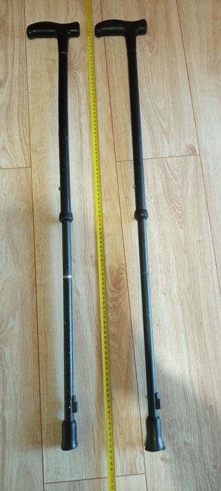 Трость опорная для инвалидов регулируемая, хор. сост.