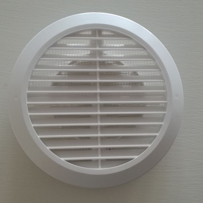 Kratka wentylacyjna z siatką regulowana 80-180mm