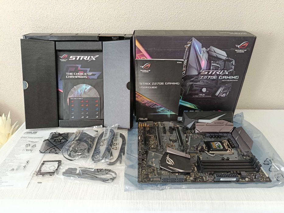 Материнская плата Asus Strix Z270E Gaming (s1151 Intel Z270 PCI-Ex16)