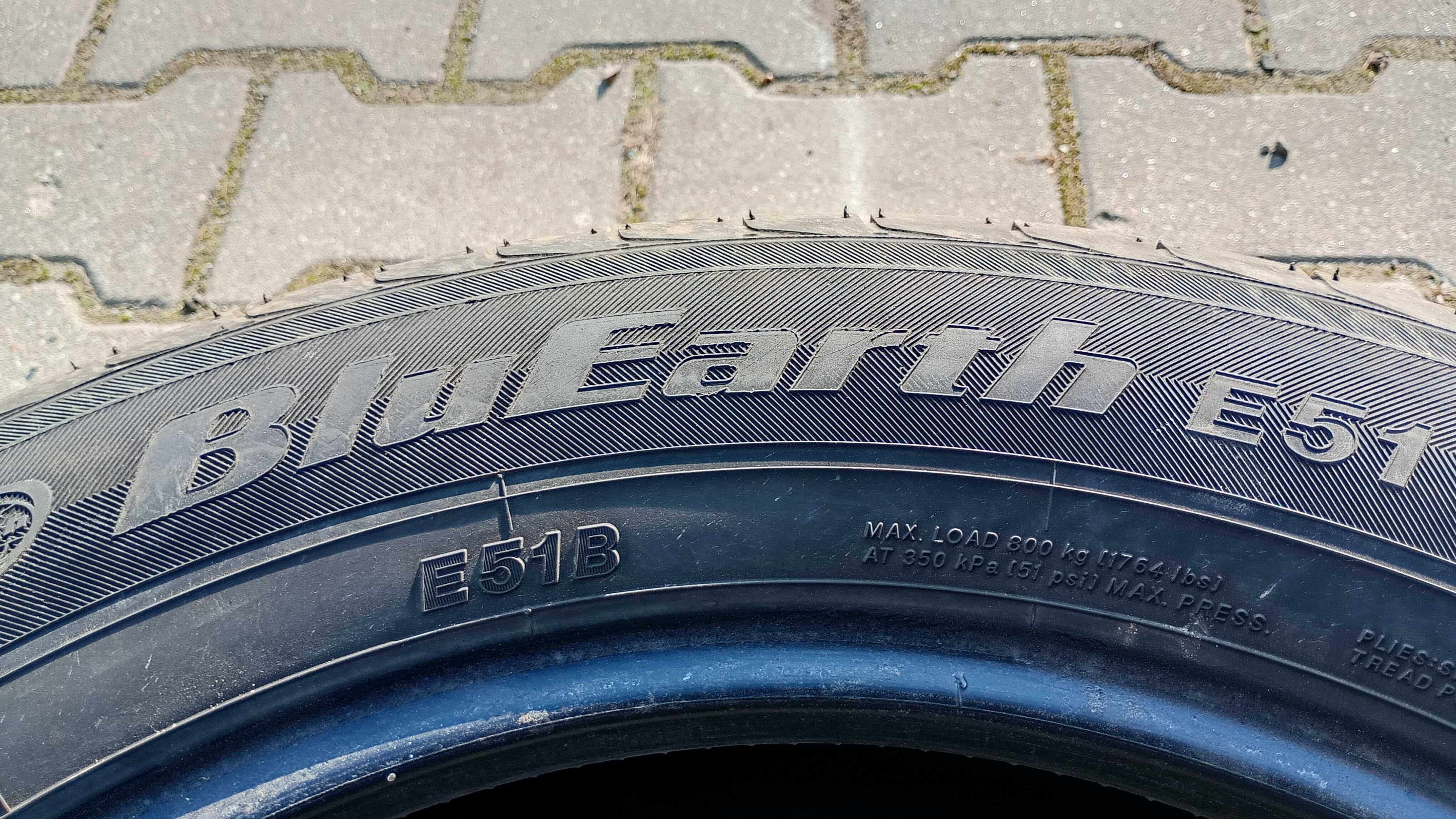 4x 225/60R18 Yokohama Bluearth E51 Lato Używane FV Siedlce