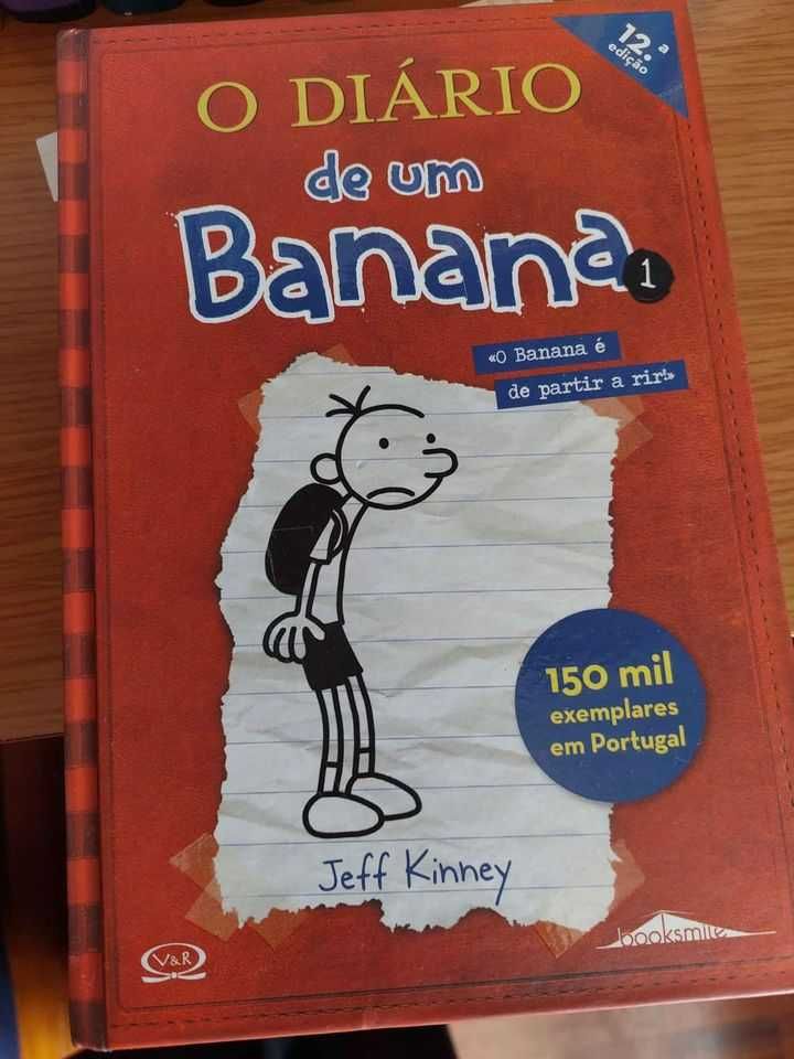 Livros da coleção Diário do Banana