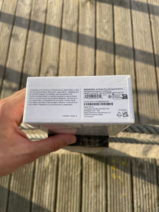 airpods pro como novos e numero de serie