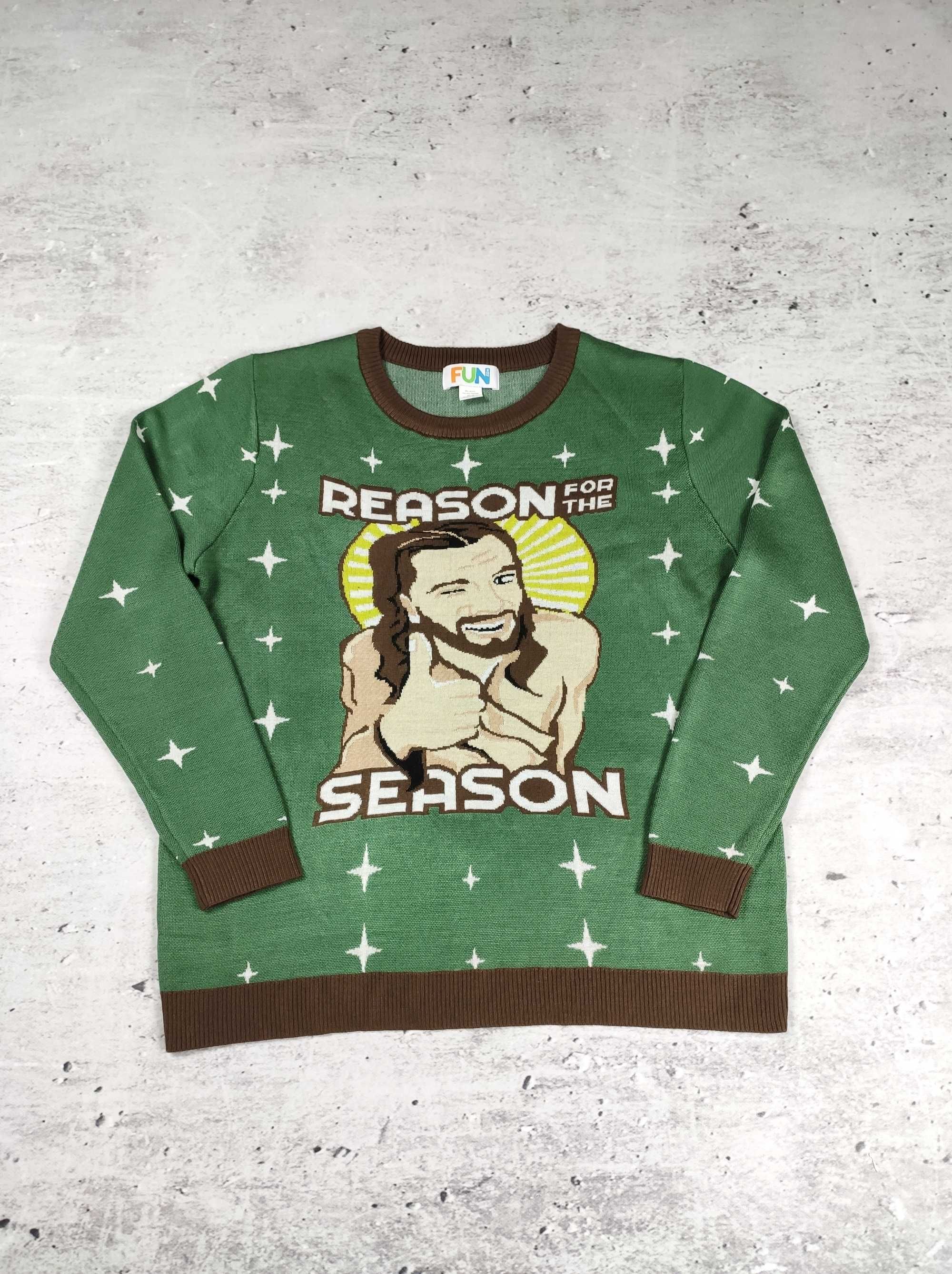 Sweter Jesus Reason for The Season 00s streetwear alternative r. L