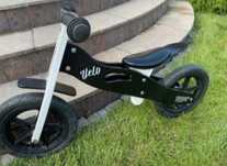 Rowerek biegowy dla dziecka drewniany rowerek Velo lato