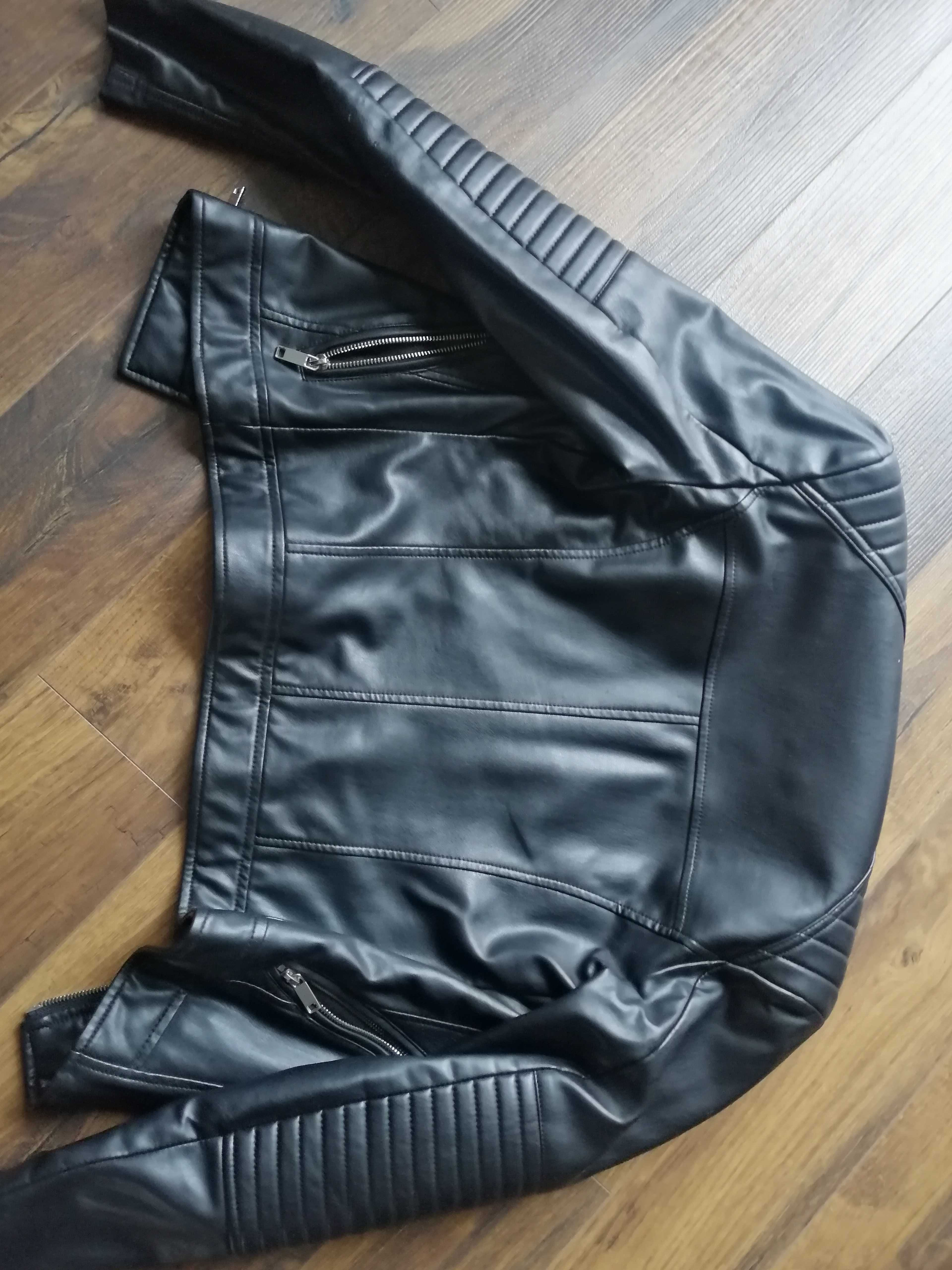 Kurtka damska Mohito 36 biker plus spódnica ołówkowa
