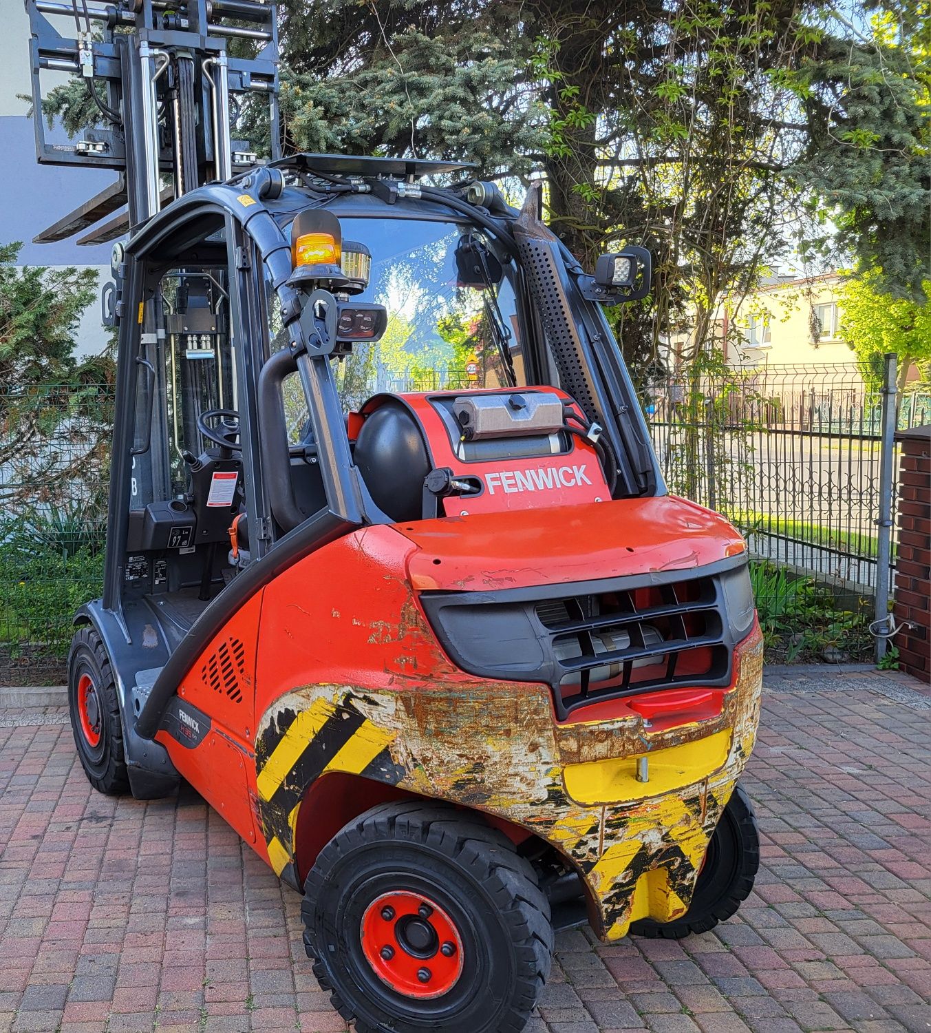 Wózek widłowy Linde h35 2018r triplex pozycjoner