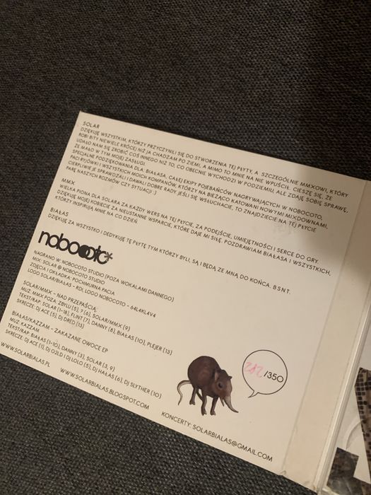 Białas zakazane owoce solar nad przepaścią 282/350