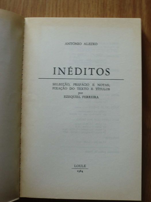 Obras de António Aleixo