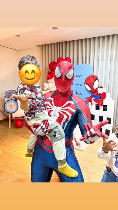 Homem-Aranha em festas