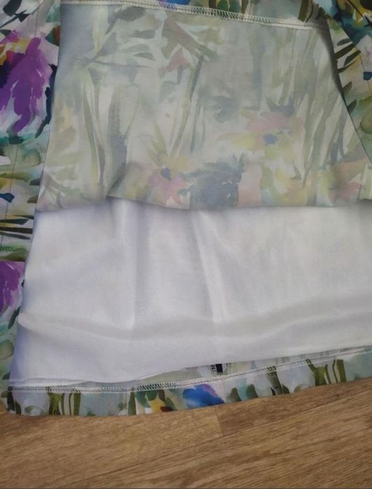 Плаття шифонове . Принт квітковий