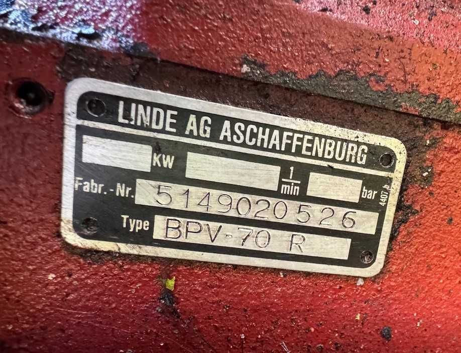 Pompa Jazdy Hydrauliczna Linde BPV-70R Claas Dominator, Mega