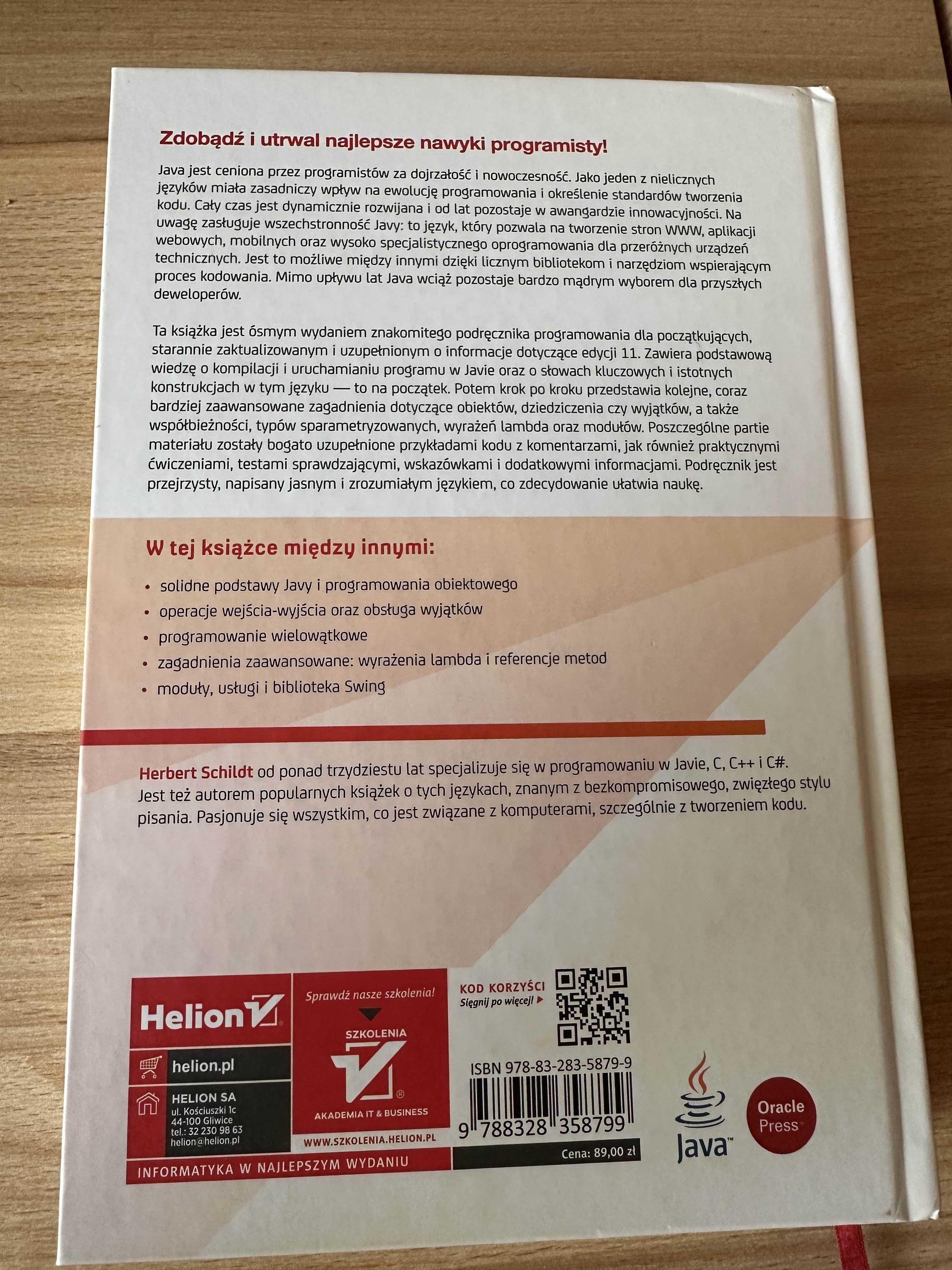 Java. Przewodnik dla początkujących. Wydanie VIII