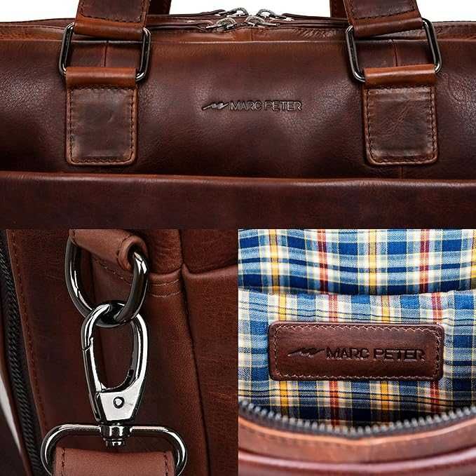 Портфель  Marc Peter Sydney Teacher, Чоловічий шкіряний,вінтаж,XXL
