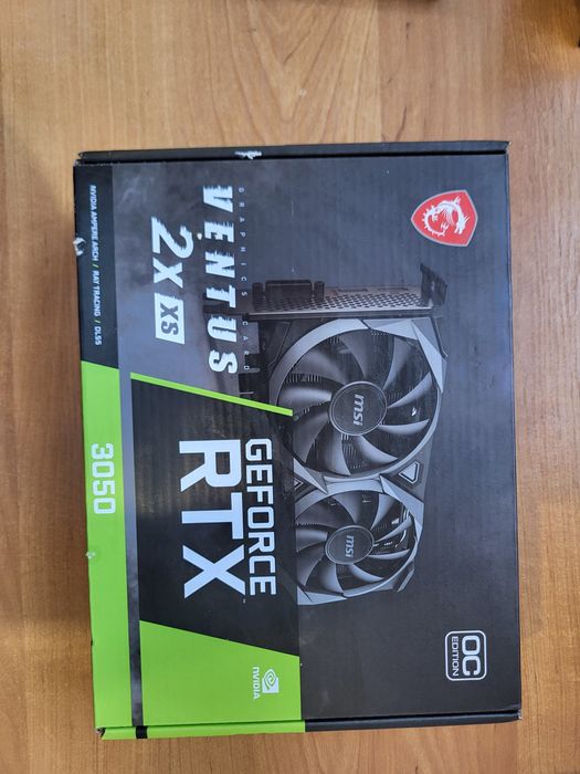 Nowa karta graficzna MSI GeForce RTX 3050 Ventus 8GB
