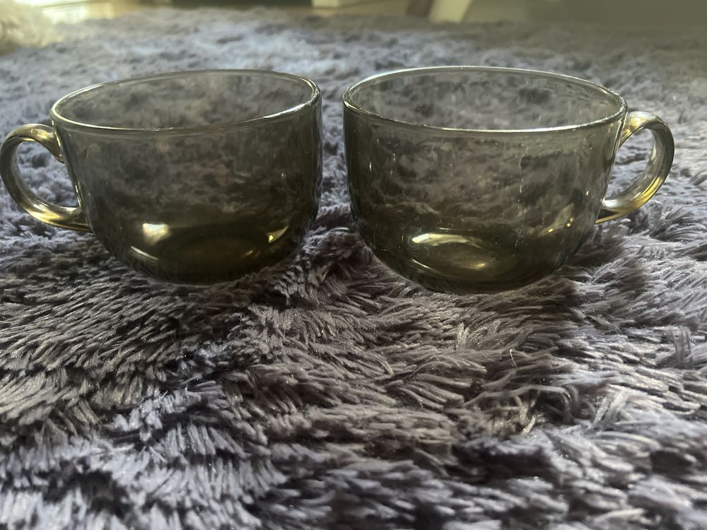 2 kubki, garnuszki, filiżanki 0,5 l