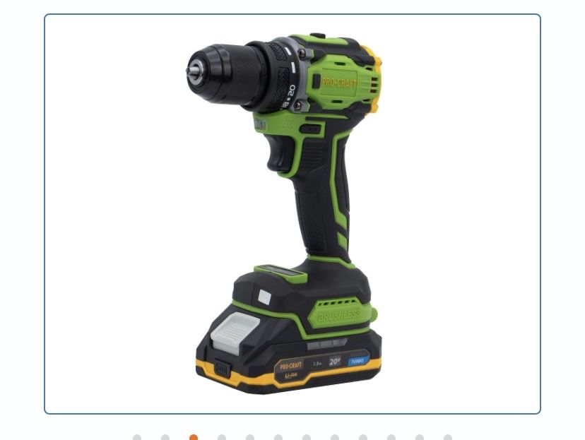 Шуруповерт Procraft PA18Pro (з 1 АКБ 1.5Аг)