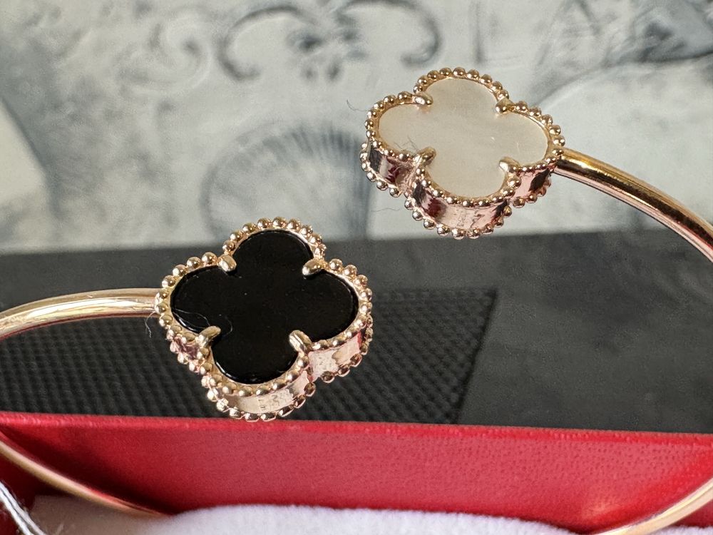 Золотой браслет Van Cleef 585 проба распродажа