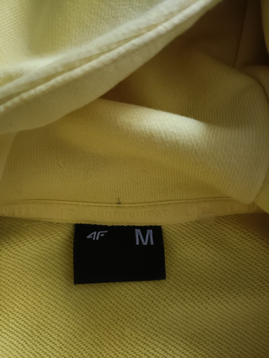 Żółta bluza 4F rozmiar M