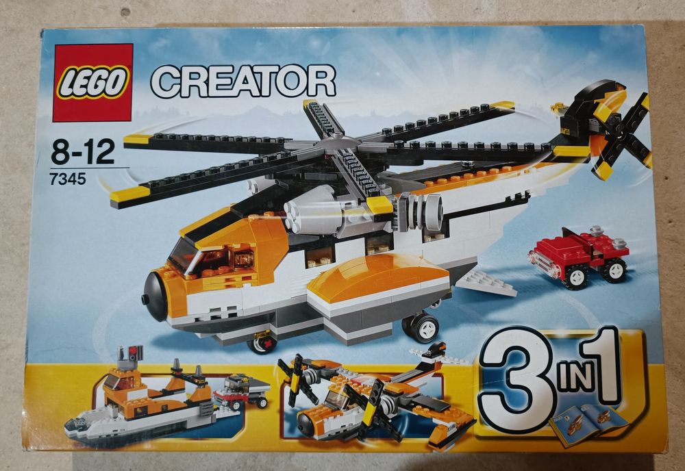 LEGO Creator 7345 Ogromny Helikopter, samolot, prom
