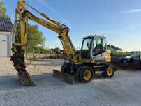 New Holland MH 3.6  (bliźniak Case WX125) – 2007 rok, 3 łyżki, szybkozłącze