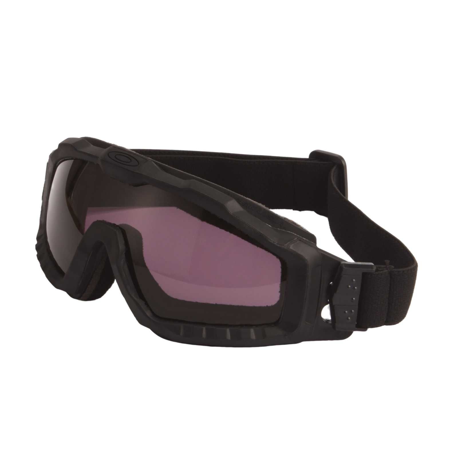 Защитные очки и маска 2 в 1 тактические Oakley Si Ballistic черные